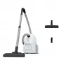 Būgninis dulkių siurblys ROWENTA Compact Power RO3957EA — 900 W, sausas valymas, 3 l kombinuotas dulkių indas, higienos filtras, baltas