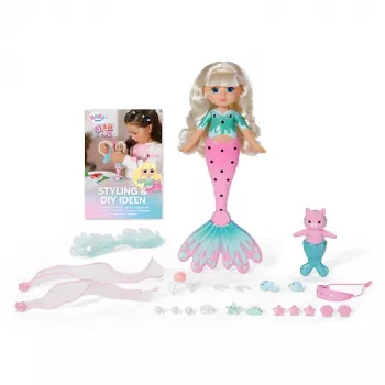 Lėlė BABY born @ Glam Up Sparkle, kūdikio lėlė, mergaitė, 4+ metai, 430 mm, įvairiaspalvė