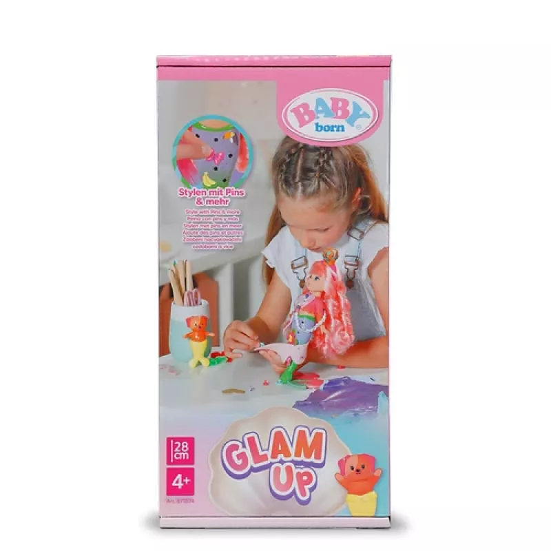BABY born Glam Up Sunshine lėlė, 4 metų, mergaitė, įvairiaspalvė