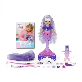BABY born @ Glam Up Aura lėlė kūdikis, 4+ metai, įvairiaspalvė