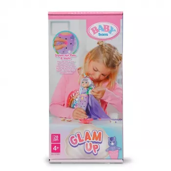 BABY born @ Glam Up Aura lėlė kūdikis, 4+ metai, įvairiaspalvė