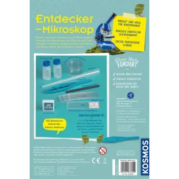 Kosmos 63605 Mikroskopas, Biologija, nuo 8 metų, Mėlynas