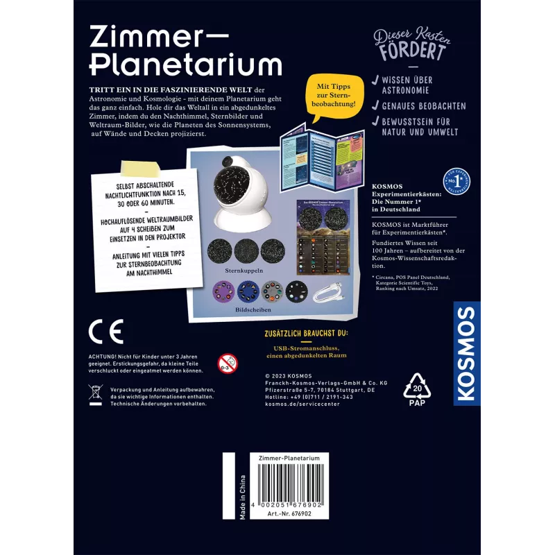 Kosmos 45872844 planetariumas vaikams