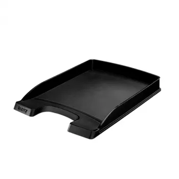 Leitz Plus Slim dokumentų dėklas, juodas, A4