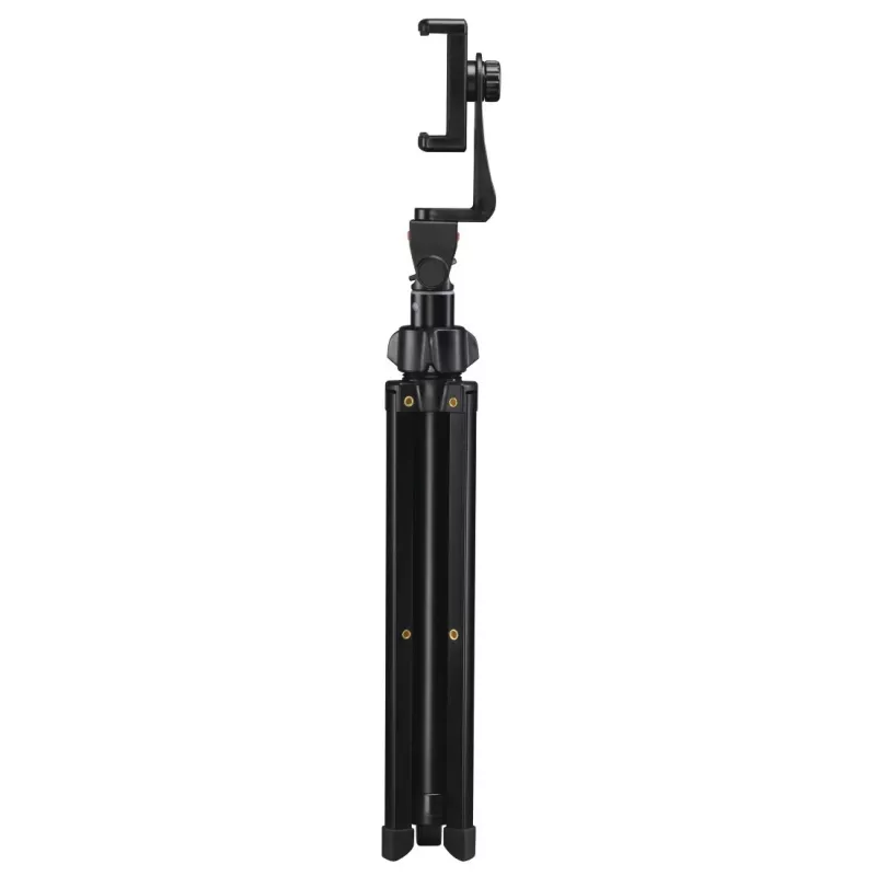 Tripod Hama Rotary Smartphone II, skirtas išmaniajam telefonui ir skaitmeniniam fotoaparatui, 3 kojelės, maks. apkrova 1 kg, aukštis 41,5–150 cm, juodas