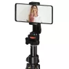 Tripod Hama Rotary Smartphone II, skirtas išmaniajam telefonui ir skaitmeniniam fotoaparatui, 3 kojelės, maks. apkrova 1 kg, aukštis 41,5–150 cm, juodas