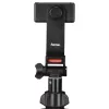 Tripod Hama Rotary Smartphone II, skirtas išmaniajam telefonui ir skaitmeniniam fotoaparatui, 3 kojelės, maks. apkrova 1 kg, aukštis 41,5–150 cm, juodas