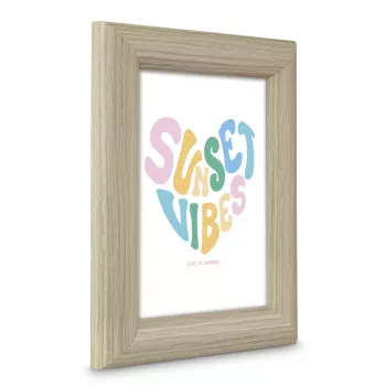 Nuotraukų rėmelis HAMA Tori vienvietis MDF rudas 13×18 cm, FSC sertifikuotas