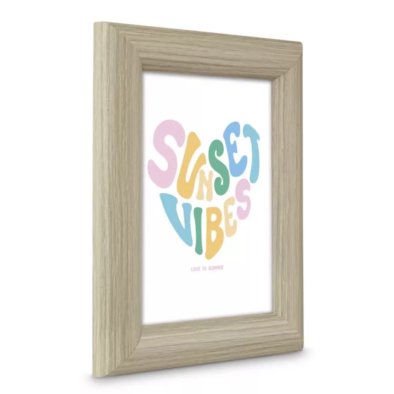 Nuotraukų rėmelis HAMA Tori vienvietis MDF rudas 13×18 cm, FSC sertifikuotas