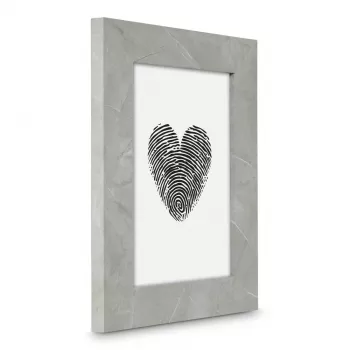 Nuotraukų rėmelis HAMA Lio single MDF pilkas 13×18 cm nuotraukai, FSC sertifikuotas