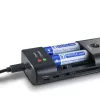 Baterijų įkroviklis HAMA 00081390, USB, Li‑Ion ir NiMH, 5 V