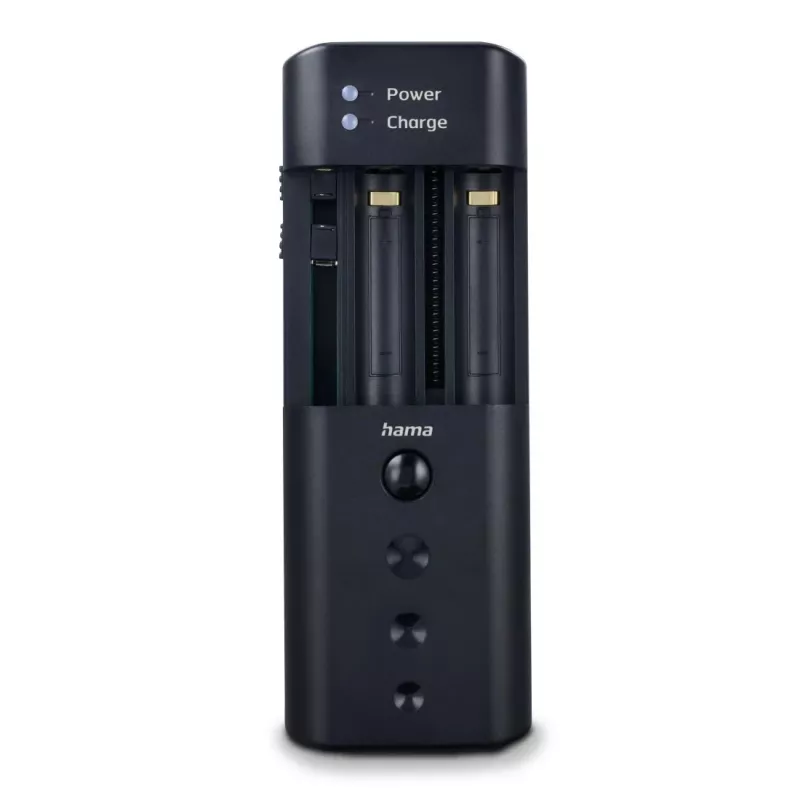Baterijų įkroviklis HAMA 00081390, USB, Li‑Ion ir NiMH, 5 V