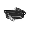USB4 Gen 4x2 C‑to‑C kabelis EQUIP 1,2 m, 80 Gbps, PD240W, 8K@60Hz, juodas