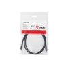 USB4 Gen 4x2 C‑to‑C kabelis EQUIP 1,2 m, 80 Gbps, PD240W, 8K@60Hz, juodas