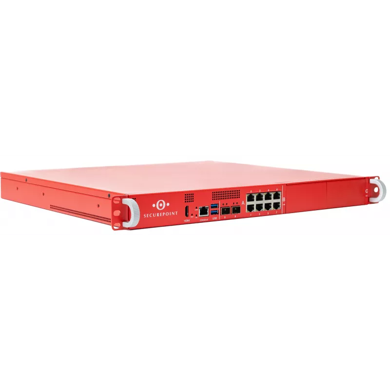 Securepoint RC1000RR G6 aparatinė ugniasienė 1U 59 Gbit/s
