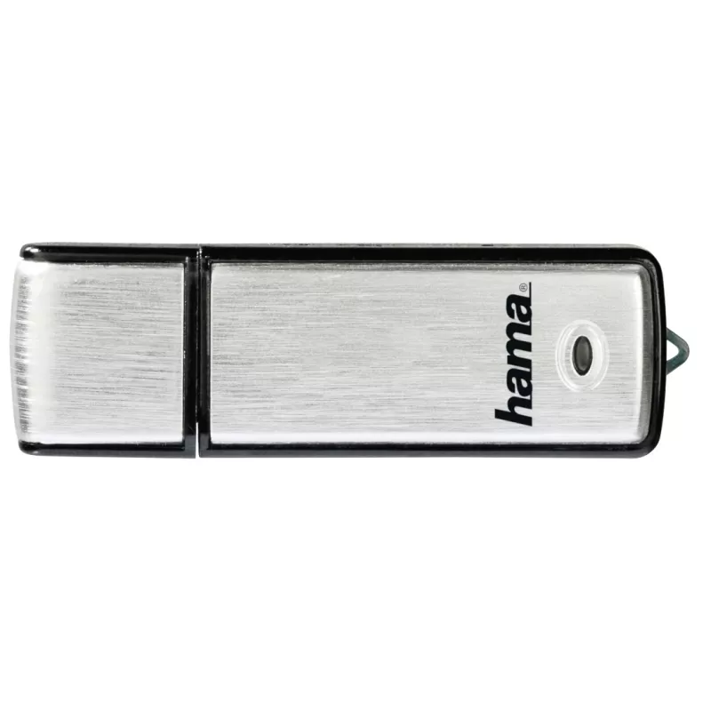Hama Fancy USB atmintukas 32 GB 2.0 Juodas, Sidabrinis