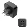 Hama 00223460 kištukinis adapteris tipas E/F hibridinis universalus juodas