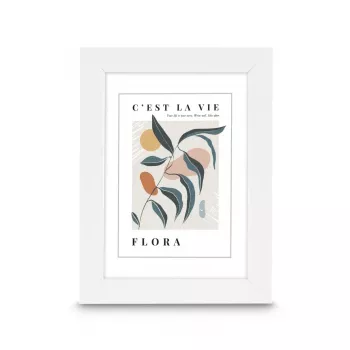 Paveikslėlių rėmelis Hama Flora viengubas baltas