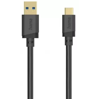 Hama 00202005 USB 3.2 Gen 1 (3.1 Gen 1) laidas 0.75 m USB A USB C juodas
