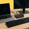 Hama 00200150 USB-C stotelė 9 prievadai 2x HDMI USB-A USB-C LAN