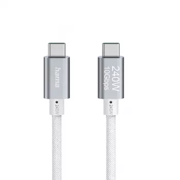 Hama Full-Featured USB 3.2 Gen 2 laidas 1,5 m USB-C baltas