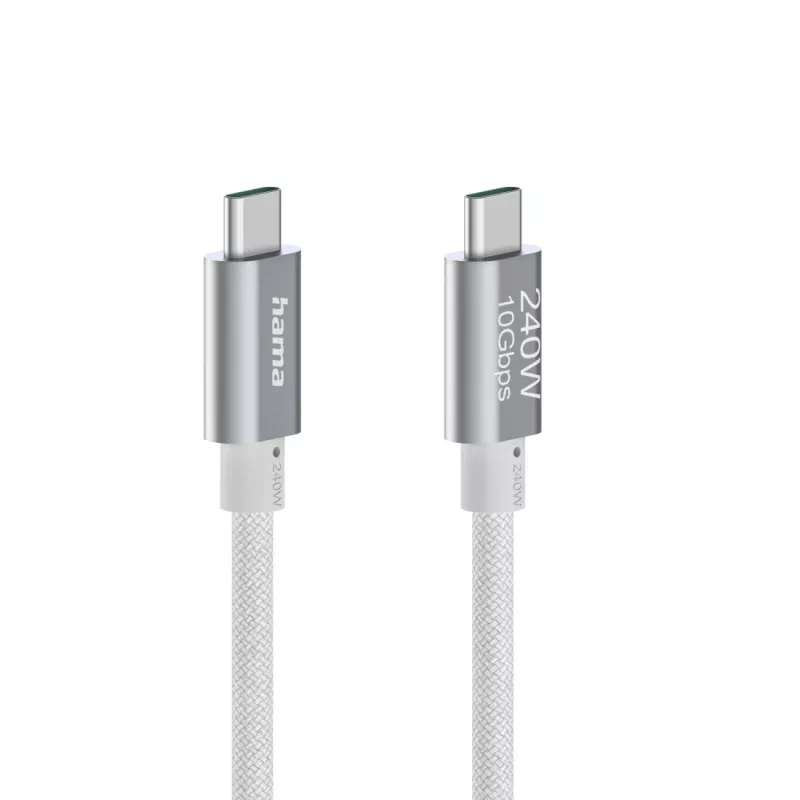 Hama Full-Featured USB 3.2 Gen 2 laidas 1,5 m USB-C baltas