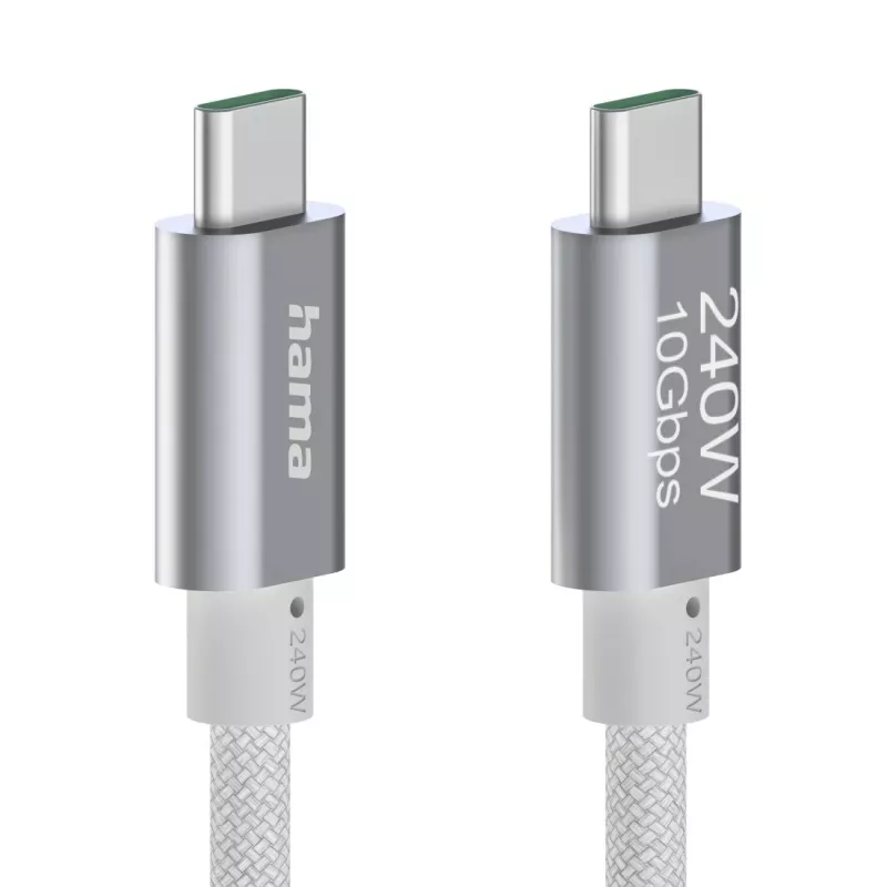 Hama Full-Featured USB 3.2 Gen 2 laidas 1,5 m USB-C baltas