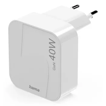 Hama 00125148 greitasis įkroviklis išmaniesiems telefonams ir planšetėms, 40 W, USB-C, baltas