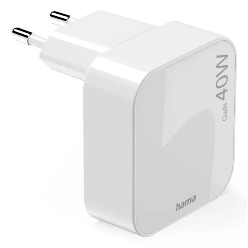 Hama 00125148 greitasis įkroviklis išmaniesiems telefonams ir planšetėms, 40 W, USB-C, baltas