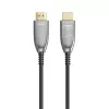Hama 00202036 HDMI kabelis 20 m HDMI A tipo (Standartinis) Juoda, Pilka, Sidabrinė