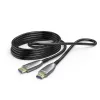Hama 00202036 HDMI kabelis 20 m HDMI A tipo (Standartinis) Juoda, Pilka, Sidabrinė