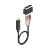 Hama 00205775 vaizdo kabelio adapteris HDMI Type A (Standartinis) SCART (21 kontaktų) Juodas