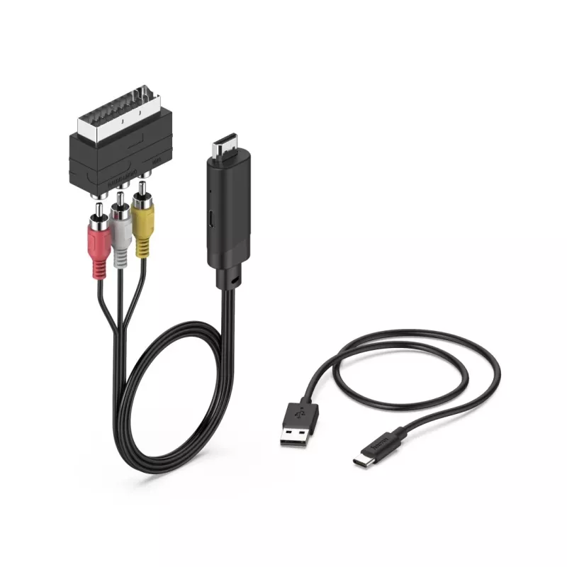 Hama 00205775 vaizdo kabelio adapteris HDMI Type A (Standartinis) SCART (21 kontaktų) Juodas