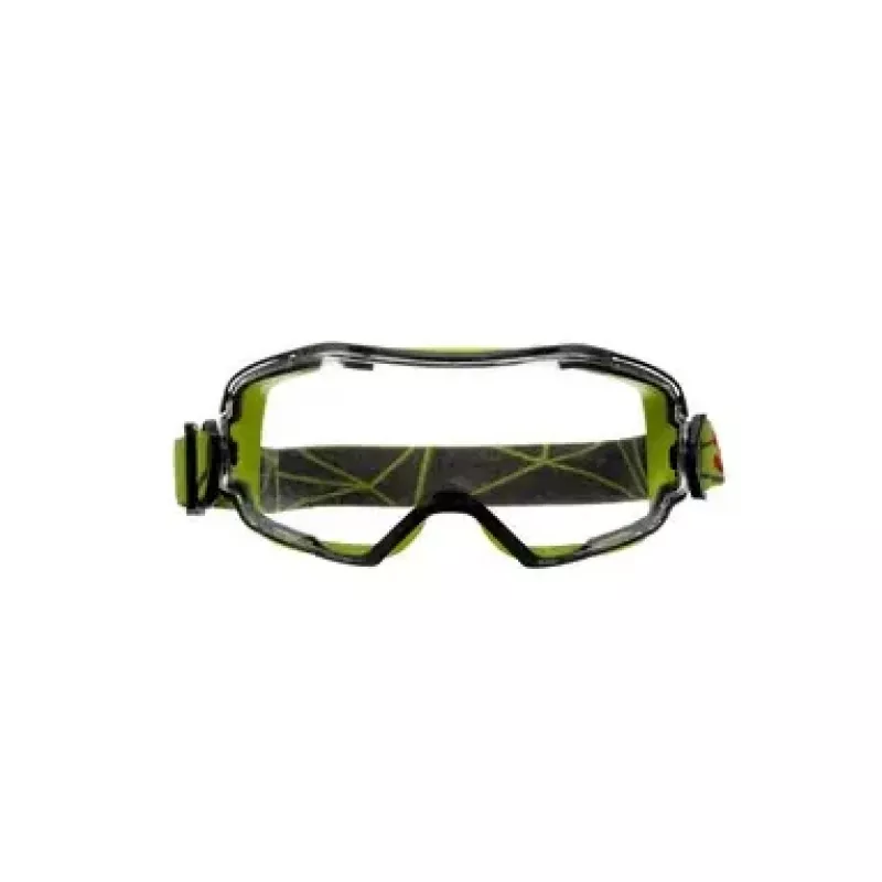 Apsauginiai akiniai 3M GoggleGear 6000, neoprenas, juodi/žali