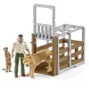 Schleich WILD LIFE Didysis gelbėjimo sunkvežimis su gyvūnais, Safari