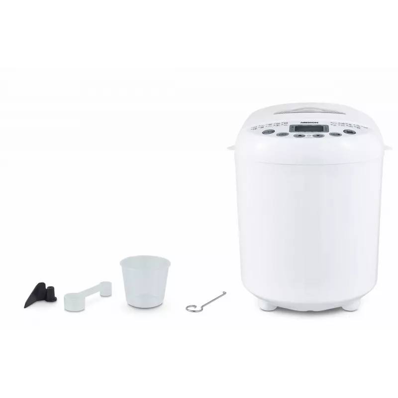 Duonos kepimo aparatas MEDION MD 11011 550 W Baltas 1 kg Skaitmeninis laikmatis
