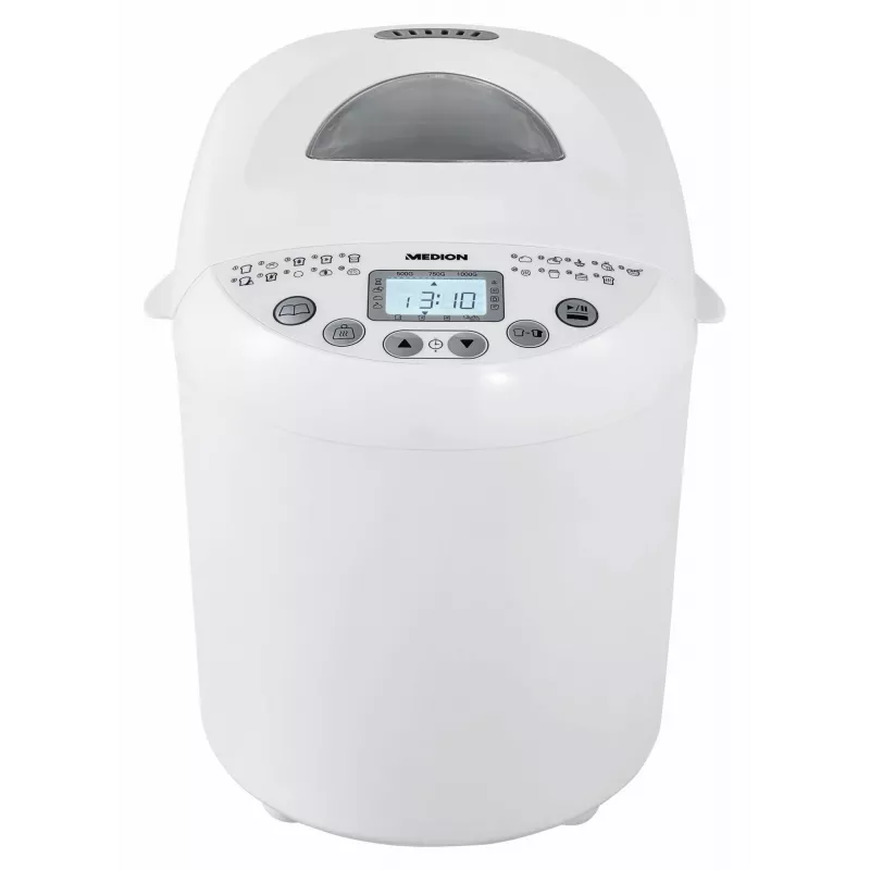 Duonos kepimo aparatas MEDION MD 11011 550 W Baltas 1 kg Skaitmeninis laikmatis