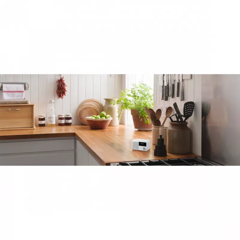 MEDION LIFE S66822 Nešiojamas Skaitmeninis Radijas DAB+, UKW, 2 W, TFT 1,47 inch, Baltas