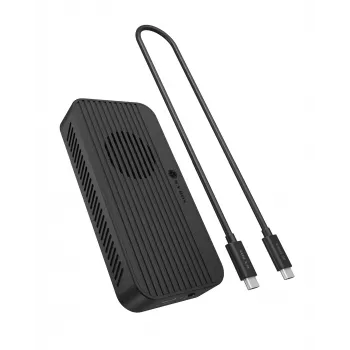 ICY BOX Diamond Case 1980 M.2 NVMe SSD korpusas su Thunderbolt 5 technologija ir 80 Gbps perdavimo sparta