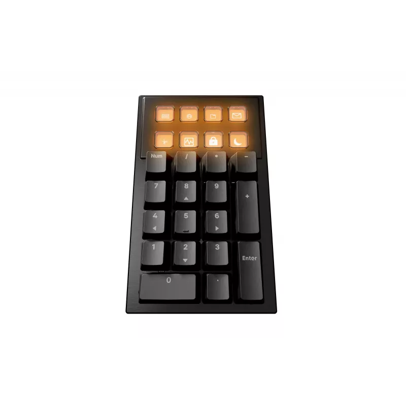 be quiet! Dark Mount Silent Linear FR ISO klaviatūra, mechaninė, USB, AZERTY, juoda, žaidimams