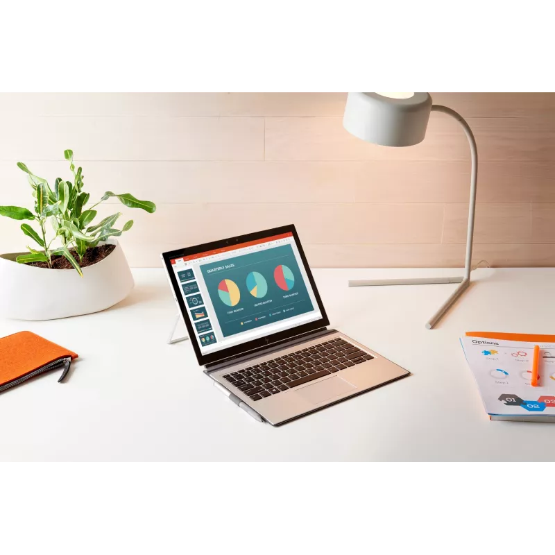 HP Rechargeable Active Pen G3 sidabrinis, skirtas nešiojamiesiems kompiuteriams