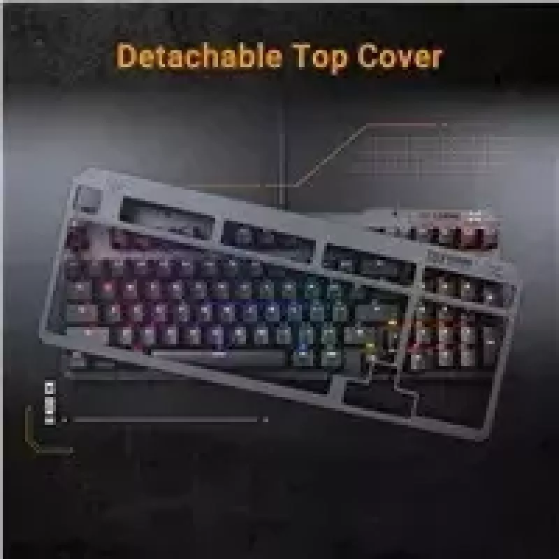 Mechaninė žaidimų klaviatūra ASUS TUF Gaming K3 Gen II RGB apšvietimu