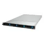 ASUS RS501A-E12-RS4 1U stelažinis serveris, Socket SP5, juodas/sidabrinis