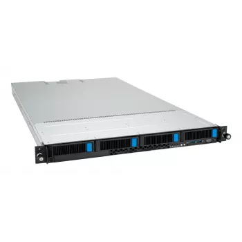 ASUS RS501A-E12-RS4 1U stelažinis serveris, Socket SP5, juodas/sidabrinis