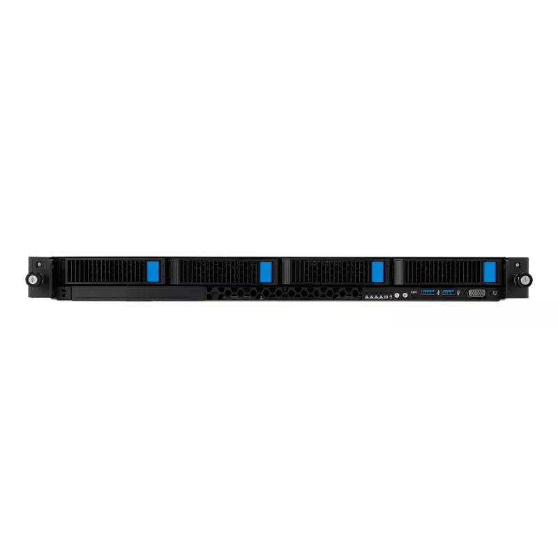 ASUS RS501A-E12-RS4 1U stelažinis serveris, Socket SP5, juodas/sidabrinis