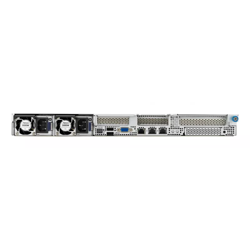ASUS RS501A-E12-RS4 1U stelažinis serveris, Socket SP5, juodas/sidabrinis