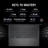 Nešiojamas kompiuteris ASUS ROG Zephyrus G14 GA403WR-QS085W AMD Ryzen AI 9 370 35,6 cm (14 colių) 3K 32 GB LPDDR5x-SDRAM 1 TB SSD NVIDIA GeForce RTX 5070 Ti Wi-Fi 7 (802.11be) Windows 11 Home Pilka