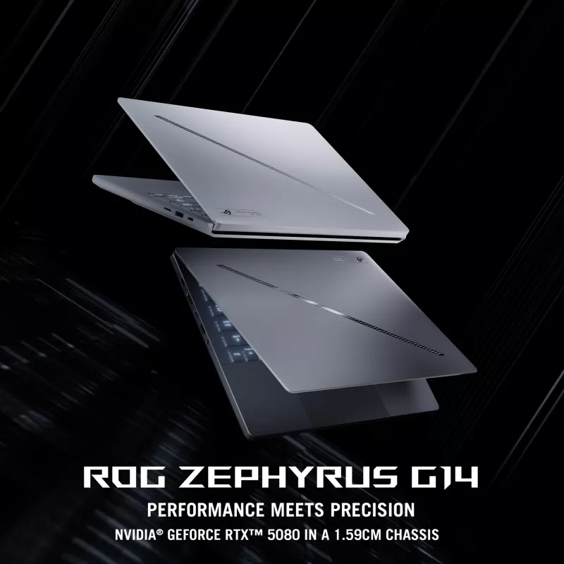Nešiojamas kompiuteris ASUS ROG Zephyrus G14 GA403WR-QS085W AMD Ryzen AI 9 370 35,6 cm (14 colių) 3K 32 GB LPDDR5x-SDRAM 1 TB SSD NVIDIA GeForce RTX 5070 Ti Wi-Fi 7 (802.11be) Windows 11 Home Pilka