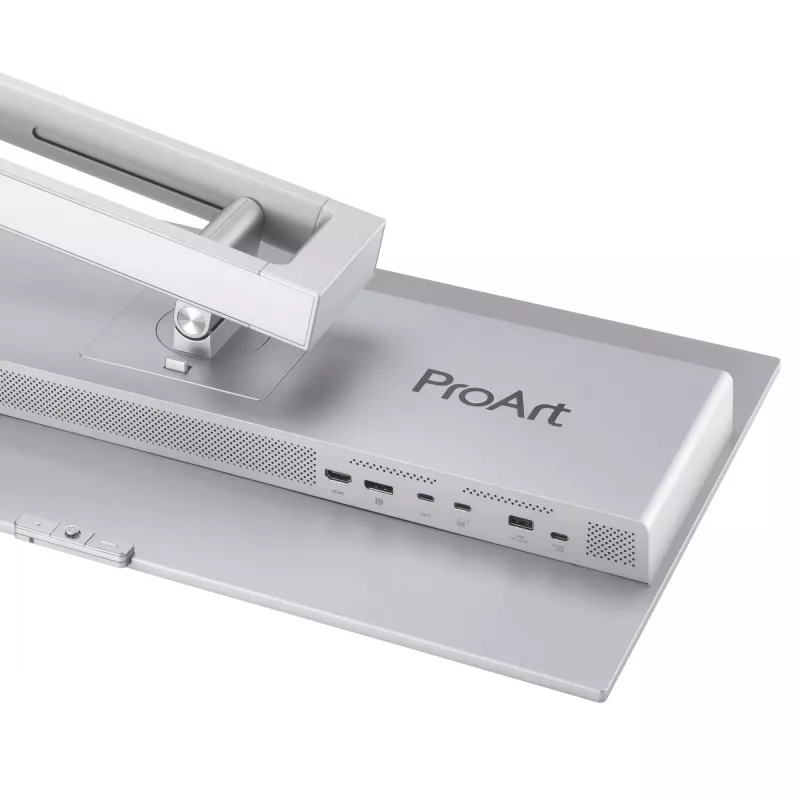 Kompiuterio monitorius ASUS ProArt PA27UCDMR 67,3 cm (26,5 colio) 3840×2160 4K OLED sidabrinis, 0,1 ms, USB 3.2 Gen 2, garsiakalbiai, VESA