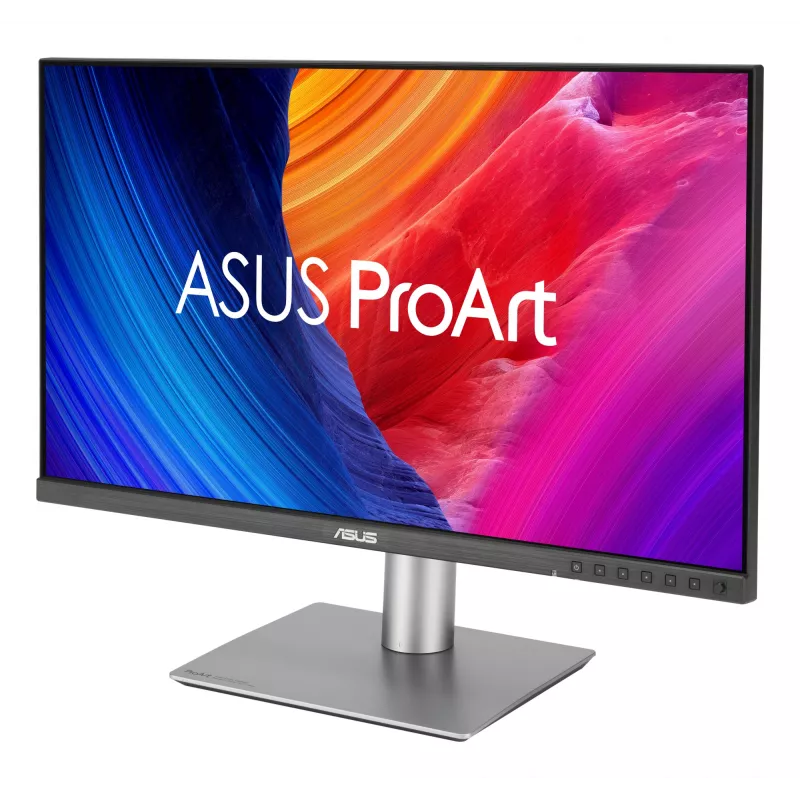 Monitorius ASUS ProArt PA278CGRV 27 colių (68.6 cm) QHD 2560×1440 IPS LCD sidabrinis, 5 ms, USB-C, USB 3.2 hub, garsiakalbiai, VESA, aukščio reguliavimas